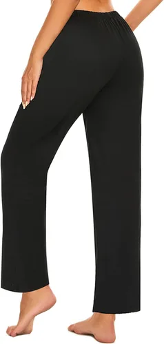 Miniatura 2 de Devirld Pijama largo casual de yoga para mujer, pantalones de descanso con cordón