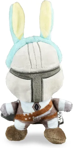 Miniatura 13 de STAR WARS FF19495 - Juguete chirriante para mascotas, peluche de Chewbacca Rebel y huevo de Pascua de 6 pulgadas, juguete relleno de Chewbacca