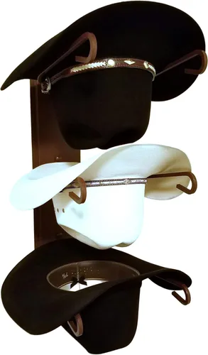 Miniatura 2 de Soporte para sombreros de tres niveles hecho en Estados Unidos CT