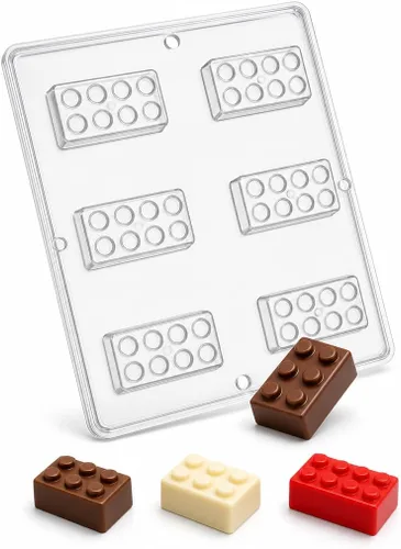 Miniatura 2 de Building Block Pieces Chocolate Candy Mold 1344