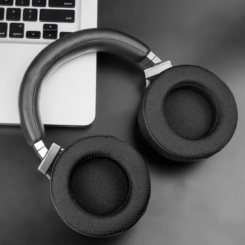 Miniatura 8 de SOULWIT Almohadillas de repuesto para auriculares Corsair Virtuoso RGB Wireless XT SE, almohadillas con tela de malla, espuma de aislamiento de Negro