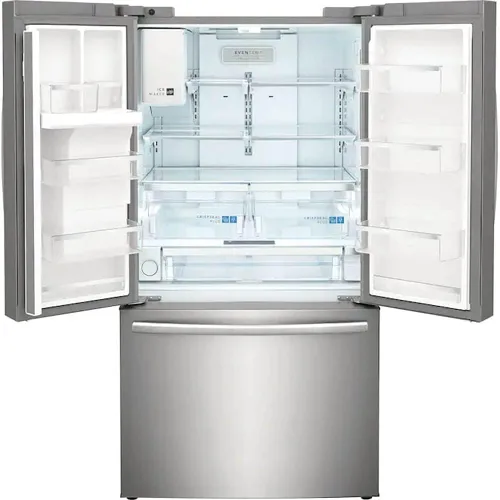 Miniatura 3 de Frigidaire Gallery GRFS2853AF - Refrigerador de puerta francesa de acero inoxidable a prueba de manchas de 278 pies cúbicos
