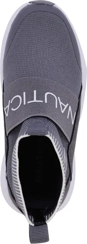 Miniatura 4 de Nautica Zapatos deportivos Silas de caña alta para niños con soporte mejorado para el tobillo, disponibles en tallas para niños grandes, niños