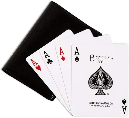 Miniatura 3 de Magic Makers Aces Card Trick Juego de Ases con Tarjetas Especiales de Bicicleta