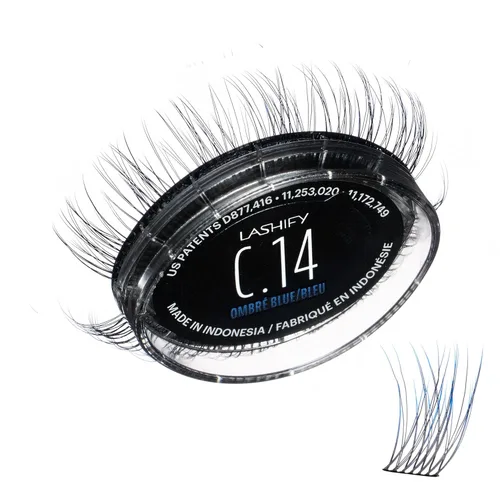 Miniatura 21 de Lashify Curl - Extensiones de pestañas Gossamer DIY de 0.394 pulgadas, color negro, pestañas postizas fáciles para un aspecto natural