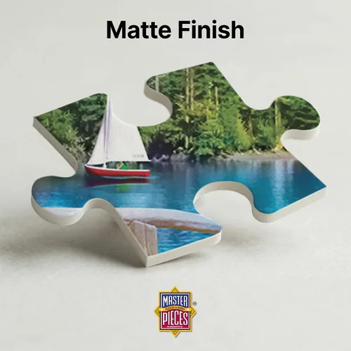 Miniatura 4 de MasterPieces - Rompecabezas de 300 piezas, formas grandes de agarre EZ, cruce de cabina, diversión para adultos, personas mayores, familia, niños