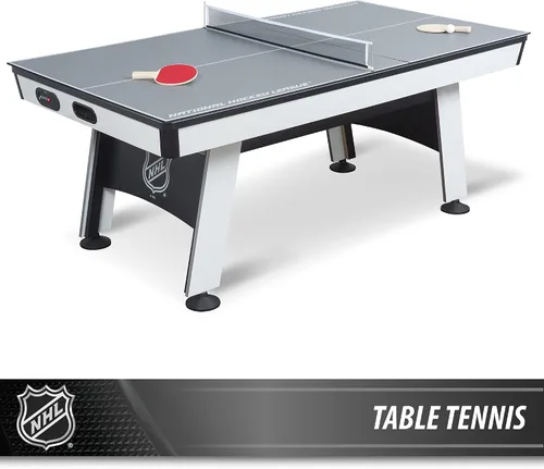 Miniatura 9 de EastPoint - Mesas multijuego, mesa de hockey aéreo 2 en 1 con mesa de tenis, perfecta para sala de juegos familiar, sala de recreo para adultos