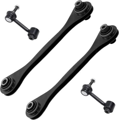 Miniatura 9 de Detroit Axle - Brazos de control superiores traseros para Chrysler 300 Dodge Challenger Charger Magnum, reemplazo del conjunto de brazos de control