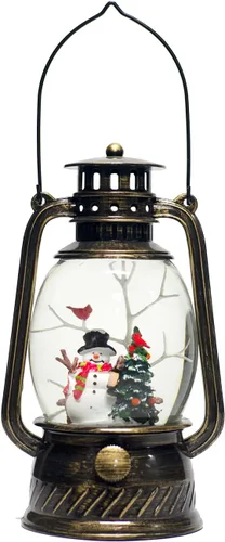 Miniatura 10 de Grandes Globos de Nieve de Navidad, Linternas de Navidad, 11.5" Globos de Nieve Eléctricos Iluminados con 8 Canciones, Temporizador de 6H, Doble