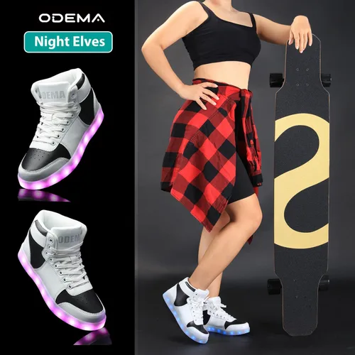 Miniatura 3 de Odema Zapatos LED unisex con luz superior alta para mujeres y hombres