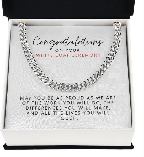 Miniatura 2 de Collar de regalo de ceremonia de bata blanca, regalo de ceremonia de bata blanca para niños, médico, dental, enfermería, veterinario, farmacéutico
