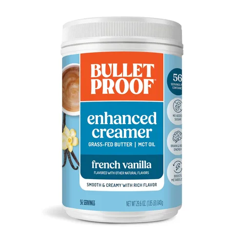 Miniatura 21 de Bulletproof Crema original, 29.6 onzas, crema de café Keto con aceite MCT y mantequilla alimentada con pasto, oferta de valor, el embalaje puede