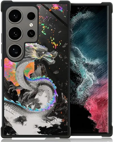 Miniatura 348 de CARLOCA Funda compatible con Samsung Galaxy S22 Ultra, diseño gráfico de Star Howling Wolfs Samsung Galaxy S22 Ultra, diseño gráfico, a prueba