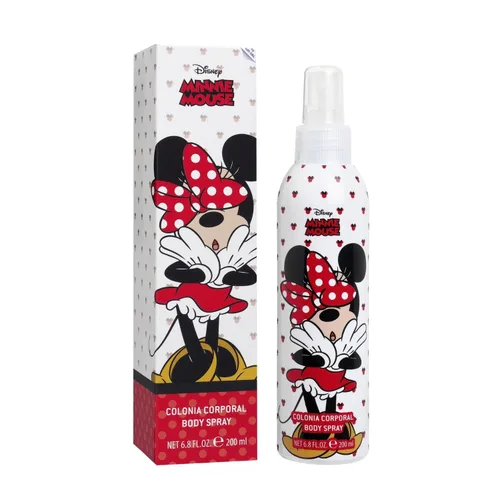 Disney Air Val International, spray corporal Minnie Mouse para niñas, multicolor, 6.8 onzas
