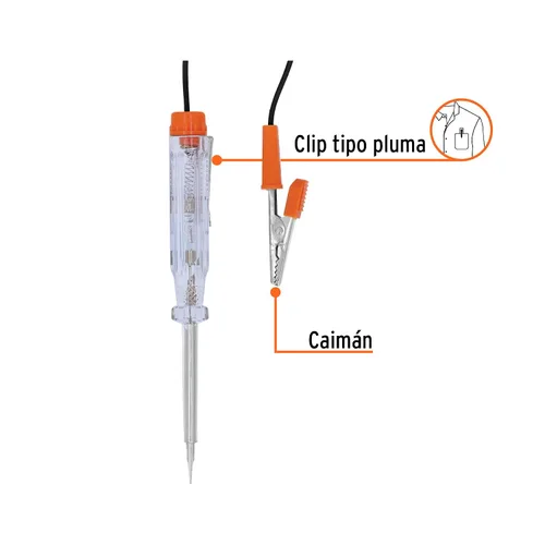 Miniatura 2 de TRUPER PROCO-14X 5 1/2" Probador de circuito de CC