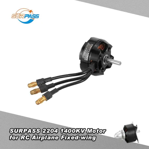 Miniatura 6 de Goolsky Supere el alto rendimiento 2204 1400KV 14 polos motor sin escobillas para el avión RC Ala fija
