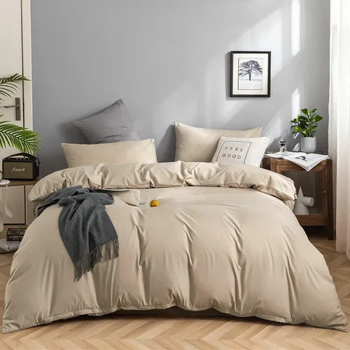 Miniatura 22 de KAREVER Juego de edredón azul y blanco a cuadros, juego de ropa de cama para niñas, juego de edredón a cuadros azul y blanco, manta para niños