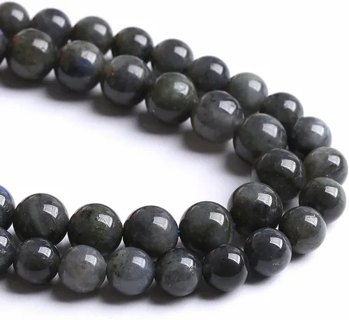 Miniatura 42 de 88 cuentas de cuarzo rutilado dorado de piedra natural de 4MM (5/32 de pulgada), gemas de grado 2A, cristal semiprecioso de actinolita, cuentas