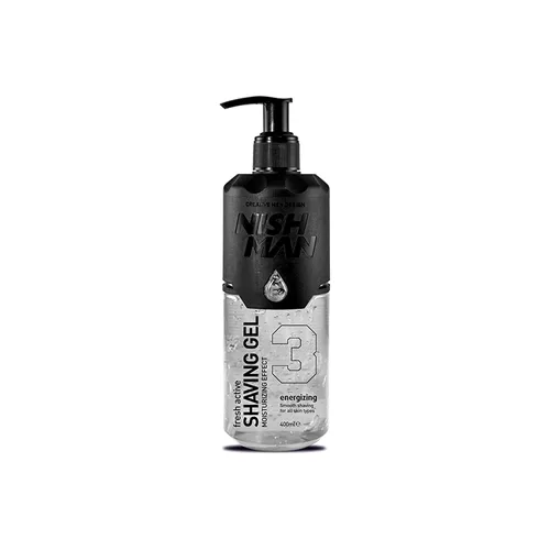 Nishman Serie de Gel de Afeitar (03 SHAVE GEL, 13.5 fl oz)