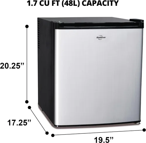 Miniatura 8 de Koolatron - Refrigerador 12V / 110V - Mini nevera para camiones, almacenamiento fresco para cocina, dormitorio, oficina, viajes, camping
