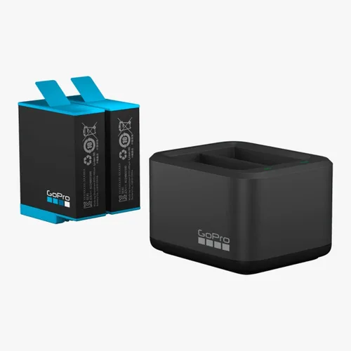 Miniatura 4 de GoPro Cargador de batería dual + batería (Hero9 Black) - Accesorio oficial (ADDBD-001)