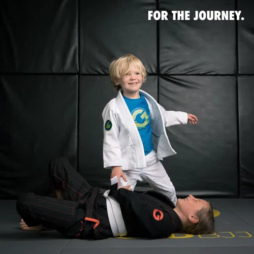 Miniatura 4 de Gold BJJ Jiu Jitsu Gi para niños, estilo Aeroweave y uniforme ligero