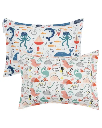 Miniatura 21 de ALVABABY Paquete de 2 fundas de almohada de algodón orgánico para niños pequeños, fundas de almohada para niños de 13 x 18 pulgadas o 12 x 16