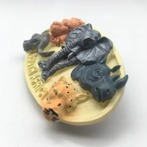 Miniatura 3 de Mesa Montaña Reserva Natural Ciudad del Cabo Sudáfrica imán de nevera Resina 3D Artesanía Artesanía Turística Viaje Ciudad Recuerdo Colección Letra
