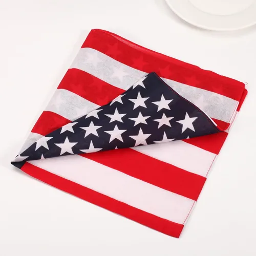 Miniatura 5 de Ardorchid Bandana Diadema de Bandera Americana Roja Blanca y Azul Diademas Patrióticas de EE.UU. para Hombres y Mujeres Bufanda de Cuello y Cara