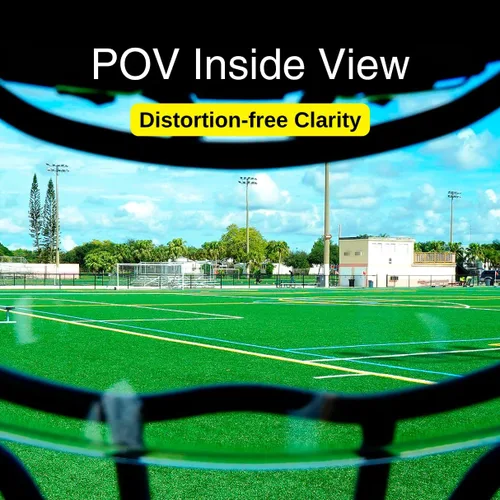 Miniatura 4 de SLEEFS Visera de fútbol transparente para casco - Visera de fútbol profesional - Protector facial y ocular - Compatible con cascos juveniles