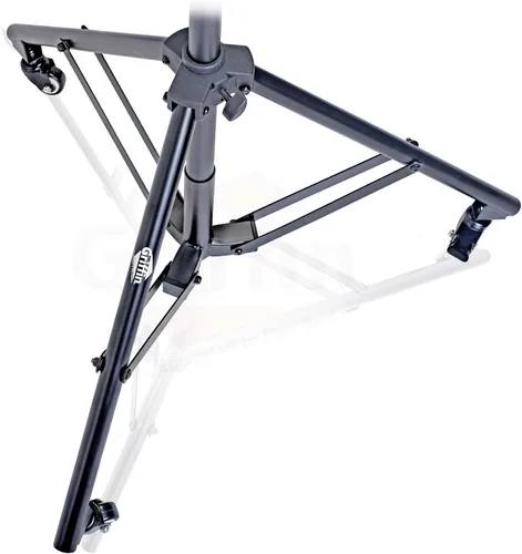 Miniatura 7 de GRIFFIN Soporte de micrófono con ruedas de 11 pies de alto (edición extendida Xheight) con brazo telescópico y base de trípode, soporte con ruedas