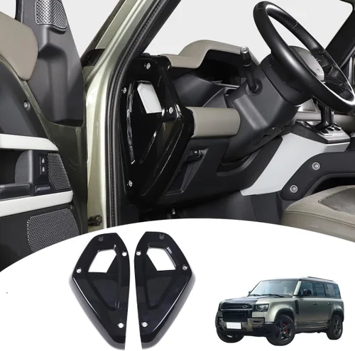 Miniatura 11 de Adhesivo decorativo para Land Rover Defender 2020-2025, 90, 110, 130, accesorios interiores (marrón)