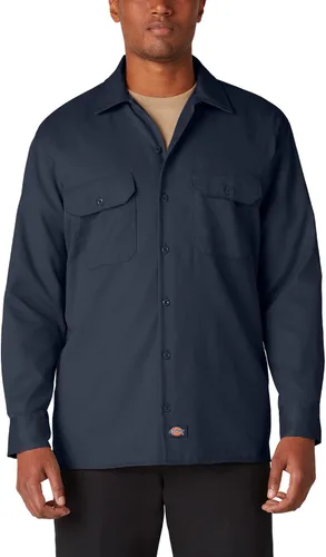 Miniatura 4 de Dickies Camisa de trabajo de manga larga grande y alta para hombre