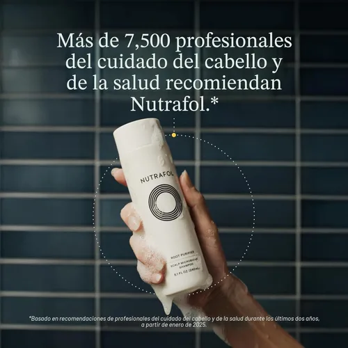 Miniatura 2 de Nutrafol Champú y acondicionador, limpia y protege el cabello y el cuero cabelludo, mejora el volumen, la fuerza y la textura del cabello, formulado