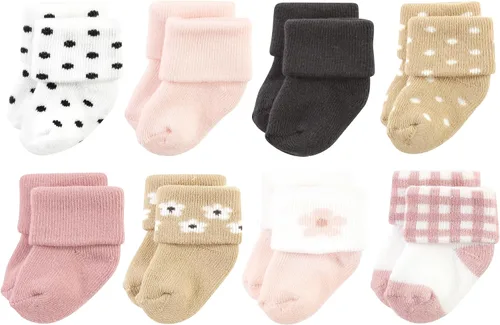Miniatura 74 de Hudson Baby - Calcetines de algodón para bebés recién nacidos y Terry para niñas bebés