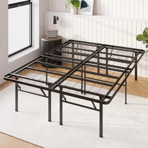 Miniatura 4 de Zinus Base Inteligente Premium de 4 Pulgadas Extra de Alto para Almacenamiento Debajo de la Cama/Base de Colchón/Marco de Cama