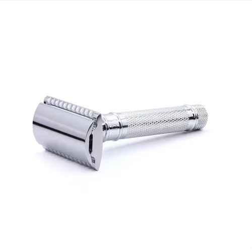 Miniatura 2 de Máquina de afeitar de doble filo., (Short Handle), corto, Moleteado