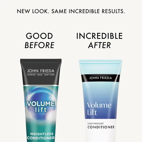 Miniatura 2 de John Frieda Volume Lift - Acondicionador sin peso, acondicionador voluminizador ligero con tecnología Air-Silk para cabello fino o plano, añade