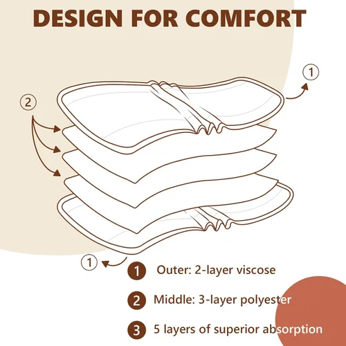 Miniatura 5 de TDIAPERS Pañales de tela reutilizables, lavables, de bolsillo, talla única, ajustable para pañales de tela a presión, paquete de 6 con 6 insertos