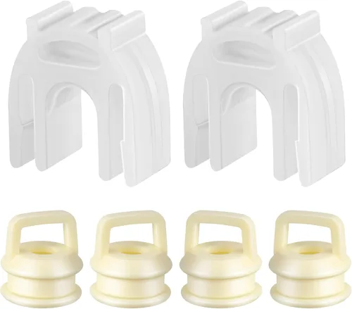 Miniatura 7 de 2 juegos/6 piezas 14104 Kit de bujes de cable de cambio 15276979 52855956AG Clip compatible con Chevrolet 1500 2500 3500 4.3L 5.3L 6.0L 6.2L 6.6L