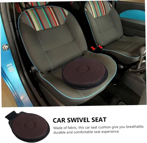 Miniatura 2 de Homoyoyo Protector de asiento de coche 360 cojín giratorio para asiento de automóvil, cojín giratorio para asiento de automóvil, cojín de asiento