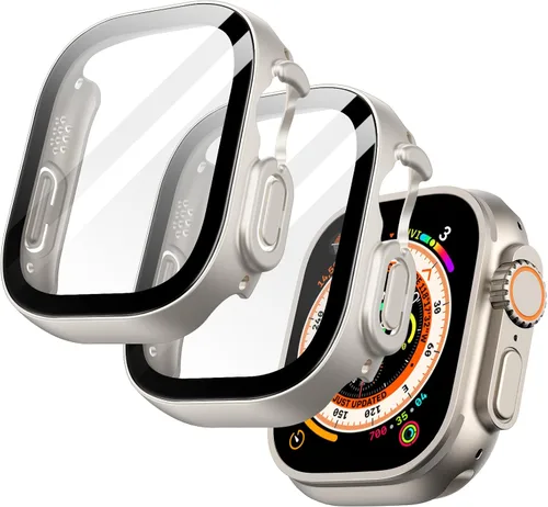 Miniatura 15 de JETech Funda con protector de pantalla para Apple Watch SE 3/2/1 (2025/2022/2020)/Series 6 5 4 de 1.575 pulgadas, cubierta protectora total, Negro