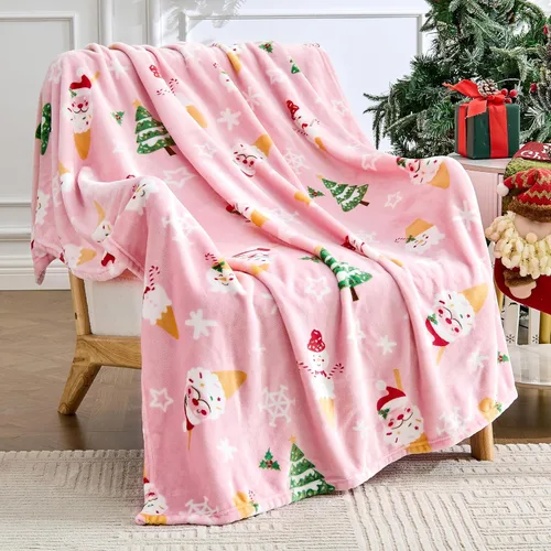 Miniatura 15 de Edenleaf Manta con estampado de vaca, manta de vaca ultra acogedora para sofá, cama y viajes, manta decorativa con estampado de vaca para todas