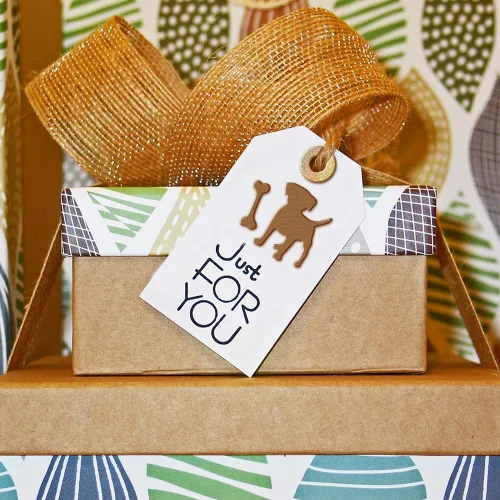 Miniatura 2 de GLOBLELAND Troqueles de corte para perros para hacer tarjetas, troqueles de corte para cachorros para manualidades, álbumes de recortes, diario