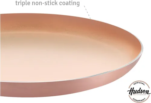 Miniatura 8 de HUDSON Crepe Pan tiene cerámica antiadherente, 8.7, utensilios de cocina, ollas y sartenes, cobre