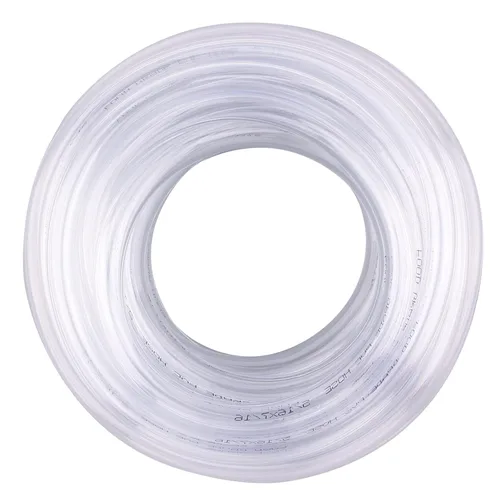 Miniatura 24 de DERNORD Manguera de vinilo flexible transparente de PVC, 1/4" DI X 3/8" DE, 100 pies de largo, para uso alimentario