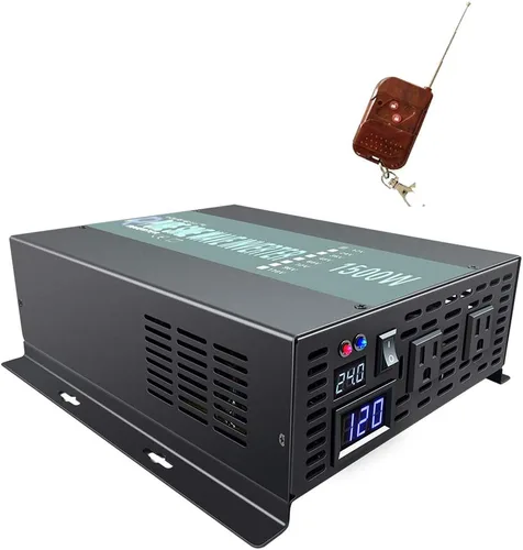Miniatura 16 de WZRELB RBP100024VCRT 1000W 24V 120V Inversor de energía solar de onda sinusoidal pura con interruptor de control remoto