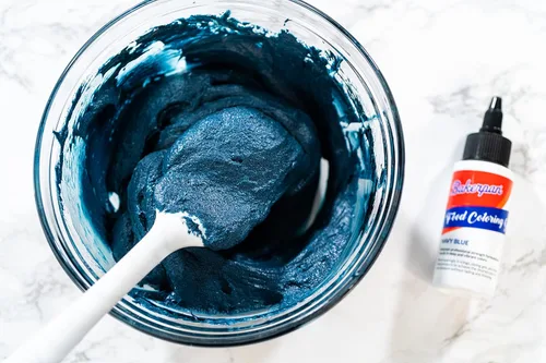 Miniatura 4 de Bakerpan Colorante alimentario azul marino para hornear, colorante alimentario de gel azul para glaseado real, colorante alimentario de 2 onzas
