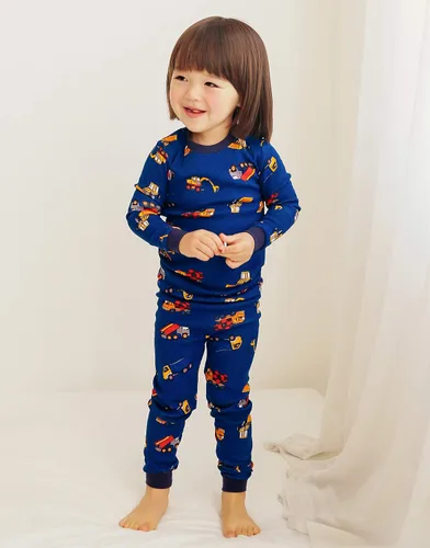 Miniatura 3 de VAENAIT BABY Toddler Kids Boys Girls 100% Cotton Jaws Truck Dino Snug fit Sleepwear Pajama Pjs Set