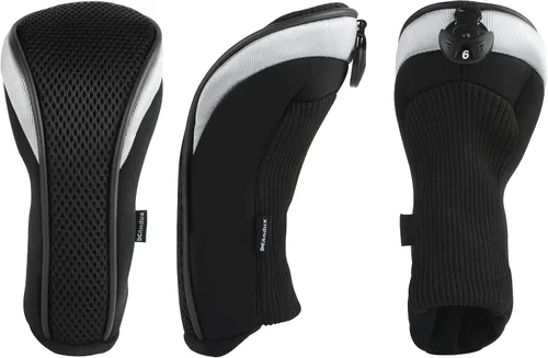 Miniatura 3 de Andux – Fundas de cabeza de palo de golf híbridos set de 4 con intercambiable Número Etiquetas con Dial No. Etiqueta Tubería de colores todos